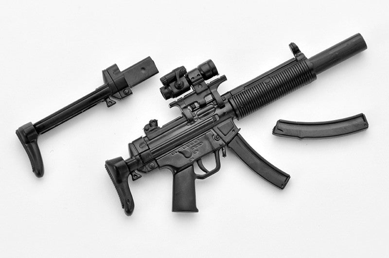 Load image into Gallery viewer, Little Armory LA026 MP5SD6 - 1/12 Scale Plastic Model Kit
