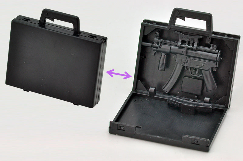 Load image into Gallery viewer, Little Armory LA045 MP5K Coffer - 1/12 Scale Plastic Model Kit
