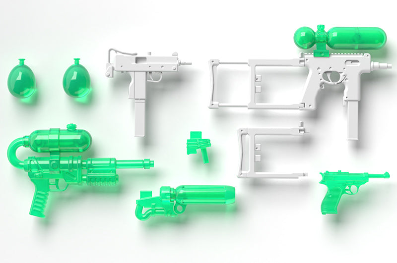Load image into Gallery viewer, Little Armory LA053 Water gun C - 1/12 Scale Plastic Model Kit
