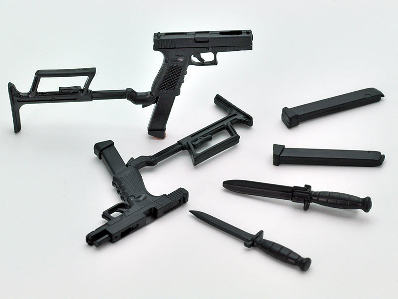 Load image into Gallery viewer, Little Armory LA028 Glock 17.18C Type - 1/12 Scale Plastic Model Kit
