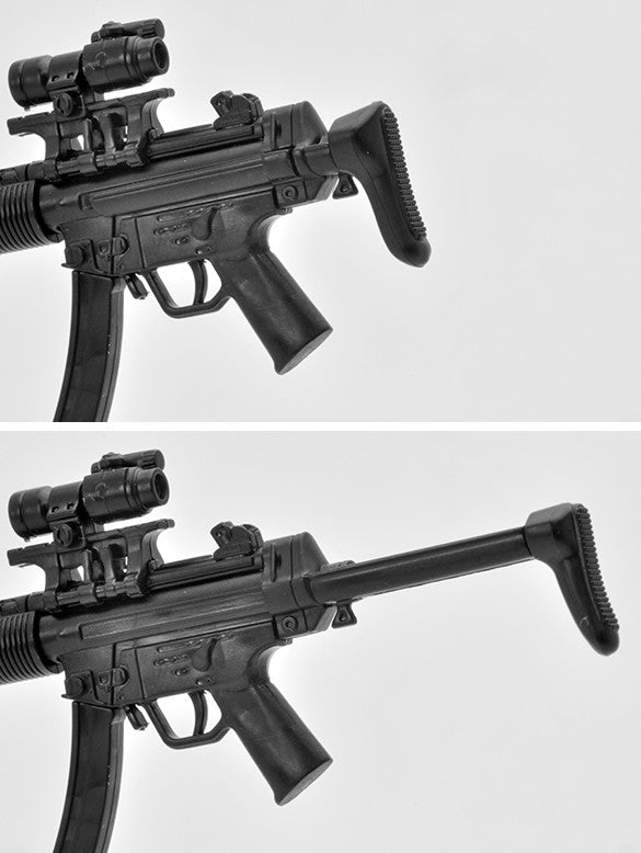 Load image into Gallery viewer, Little Armory LA026 MP5SD6 - 1/12 Scale Plastic Model Kit

