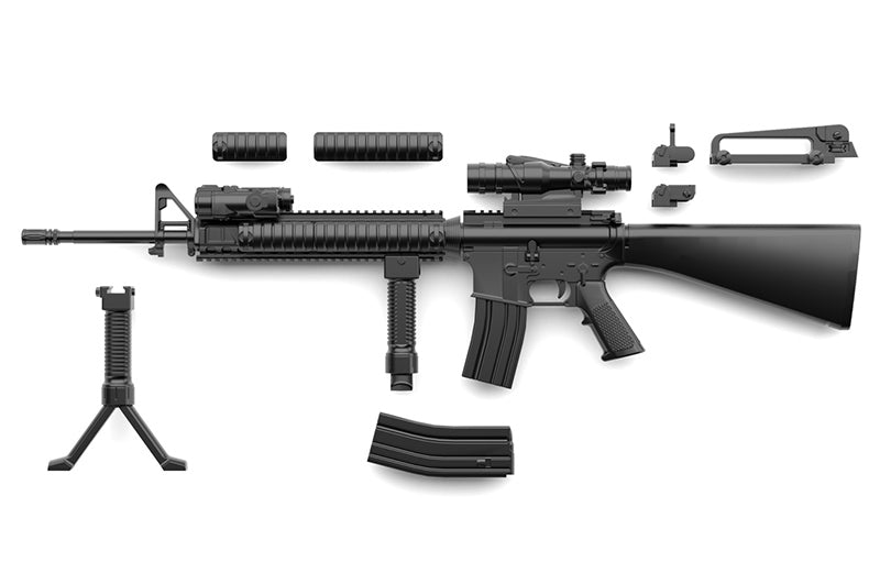 Load image into Gallery viewer, Little Armory LA056 M16A4 - 1/12 Scale Plastic Model Kit
