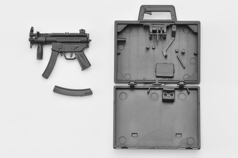 Load image into Gallery viewer, Little Armory LA045 MP5K Coffer - 1/12 Scale Plastic Model Kit
