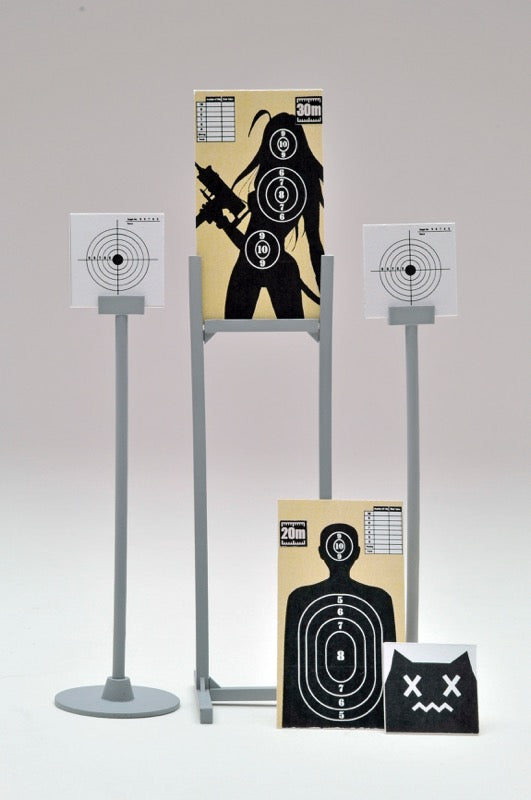 Load image into Gallery viewer, Little Armory LD010 Shooting Range A - 1/12 Scale Plastic Model Kit
