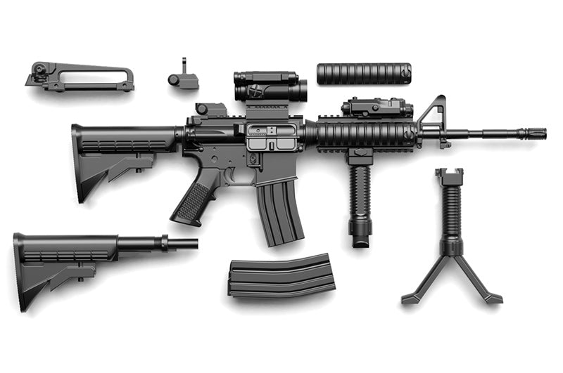 Load image into Gallery viewer, Little Armory LA050 M4A1 Type 2.0 - 1/12 Scale Plastic Model Kit
