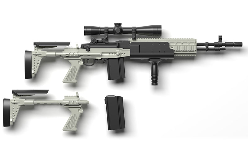 Load image into Gallery viewer, Little Armory LA051 Mk14Mod0 EBR - 1/12 Scale Plastic Model Kit
