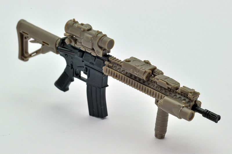 Load image into Gallery viewer, Little Armory LA037 M4A1SOPMOD Block 2 Type - 1/12 Scale Plastic Model Kit
