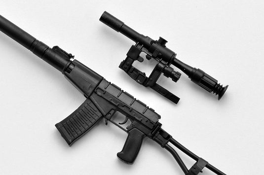 Little Armory LA042 AS VAL Type - 1/12 Scale Plastic Model Kit