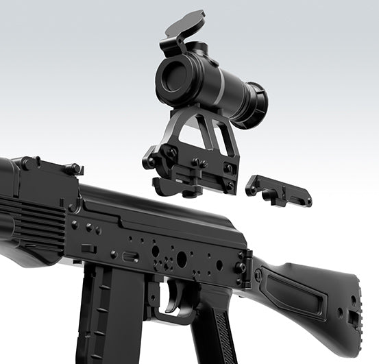 Load image into Gallery viewer, Little Armory LA060 AK74M - 1/12 Scale Plastic Model Kit
