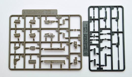 Little Armory LA003 Scar H type - 1/12 Scale Plastic Model Kit