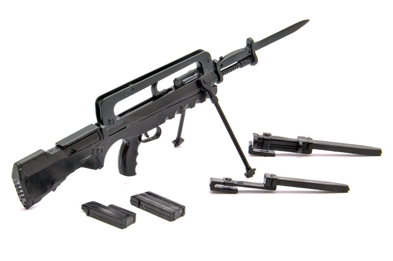 Load image into Gallery viewer, Little Armory LA057 FA-MAS F1 - 1/12 Scale Plastic Model Kit
