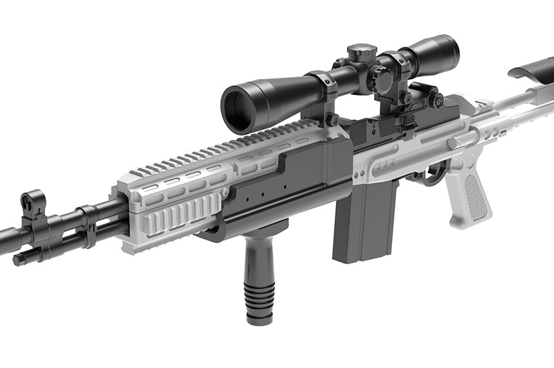 Load image into Gallery viewer, Little Armory LA051 Mk14Mod0 EBR - 1/12 Scale Plastic Model Kit
