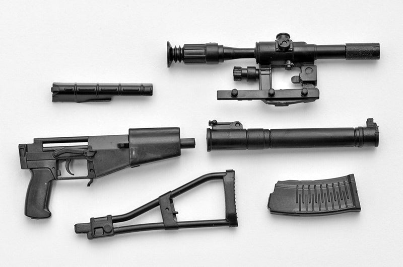 Load image into Gallery viewer, Little Armory LA042 AS VAL Type - 1/12 Scale Plastic Model Kit
