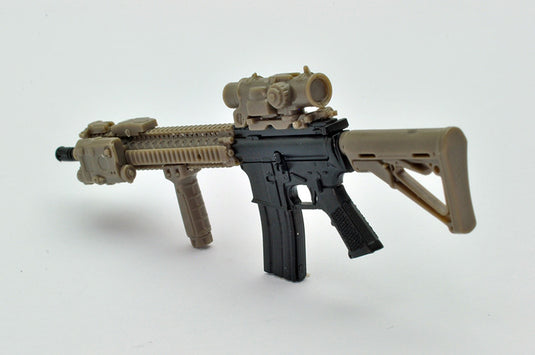 Little Armory LA037 M4A1SOPMOD Block 2 Type - 1/12 Scale Plastic Model Kit