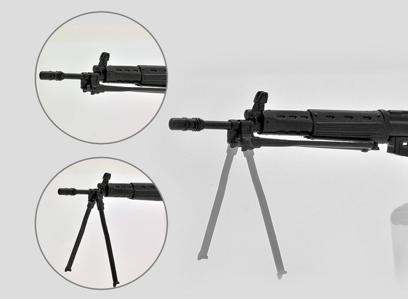 Load image into Gallery viewer, Little Armory LA020 Type 89 Mini Gun - 1/12 Scale Plastic Model Kit
