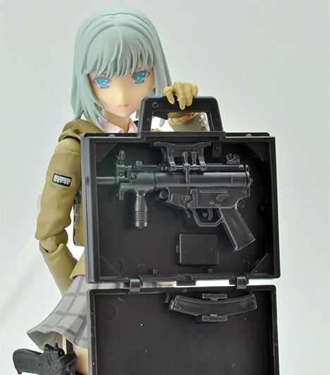 Load image into Gallery viewer, Little Armory LA045 MP5K Coffer - 1/12 Scale Plastic Model Kit
