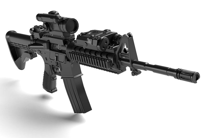 Load image into Gallery viewer, Little Armory LA050 M4A1 Type 2.0 - 1/12 Scale Plastic Model Kit
