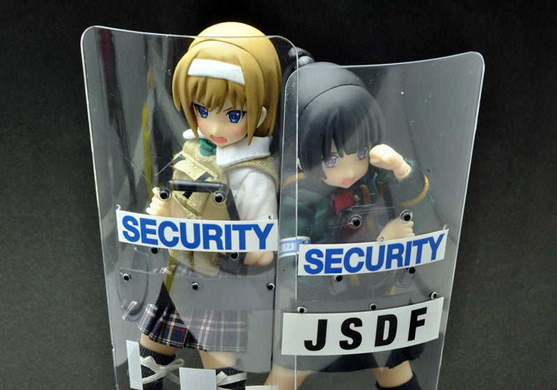 Load image into Gallery viewer, Little Armory LD005 Police Shield B - 1/12 Scale Plastic Model Kit
