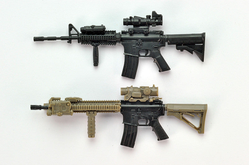 Load image into Gallery viewer, Little Armory LA037 M4A1SOPMOD Block 2 Type - 1/12 Scale Plastic Model Kit
