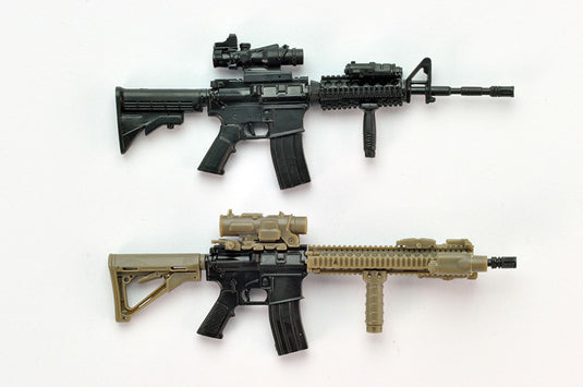 Little Armory LA037 M4A1SOPMOD Block 2 Type - 1/12 Scale Plastic Model Kit
