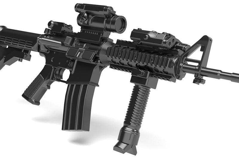 Load image into Gallery viewer, Little Armory LA050 M4A1 Type 2.0 - 1/12 Scale Plastic Model Kit
