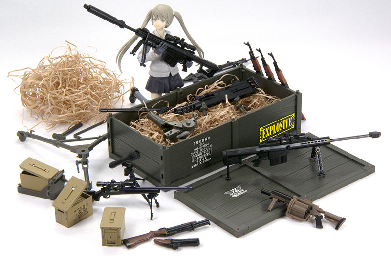 Load image into Gallery viewer, Little Armory LD021Military Hard Case B2 - 1/12 Scale Plastic Model Kit
