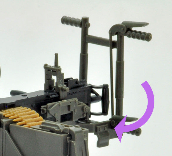 Load image into Gallery viewer, Little Armory LD009 M2 Heavy Machine Gun - 1/12 Scale Plastic Model Kit
