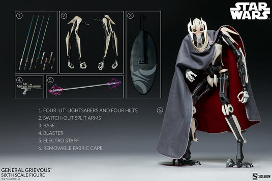 Sideshow - Star Wars: General Grievous (2nd Batch)