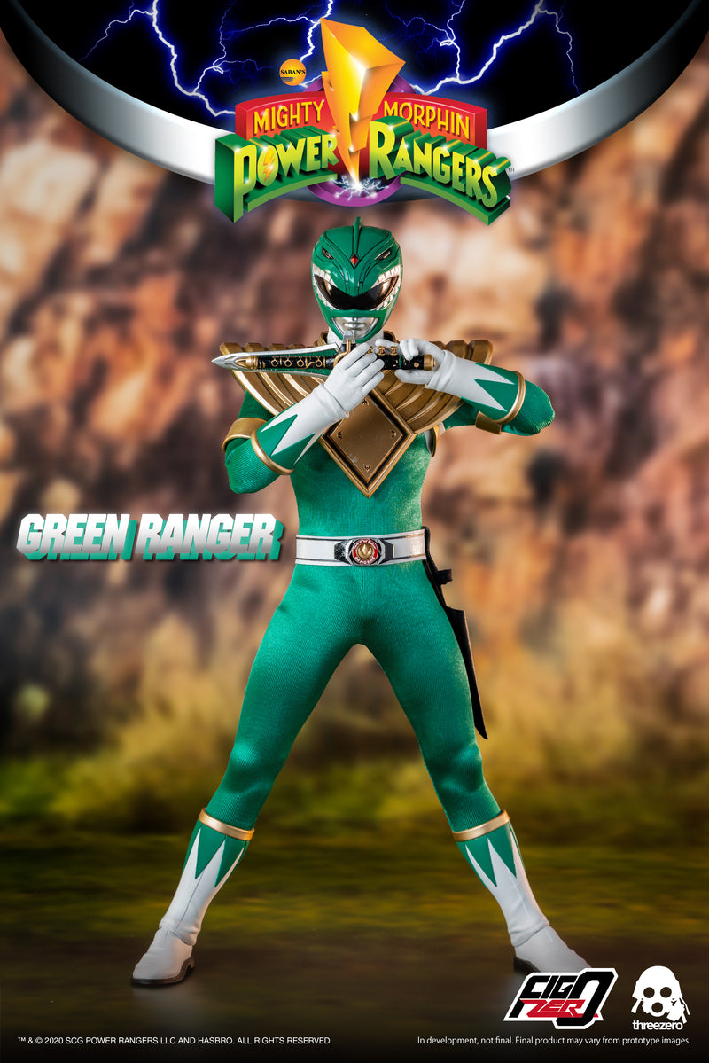 Load image into Gallery viewer, Threezero - Mighty Morphin Power Rangers - Green Ranger

