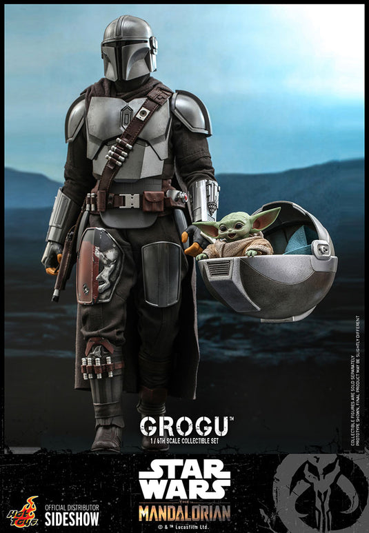 Hot Toys - Star Wars The Mandalorian - Grogu Set