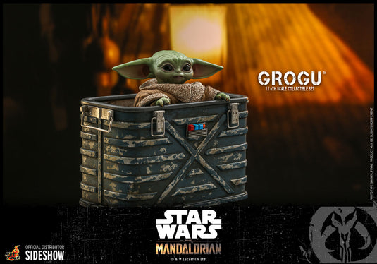 Hot Toys - Star Wars The Mandalorian - Grogu Set