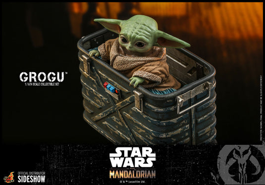 Hot Toys - Star Wars The Mandalorian - Grogu Set