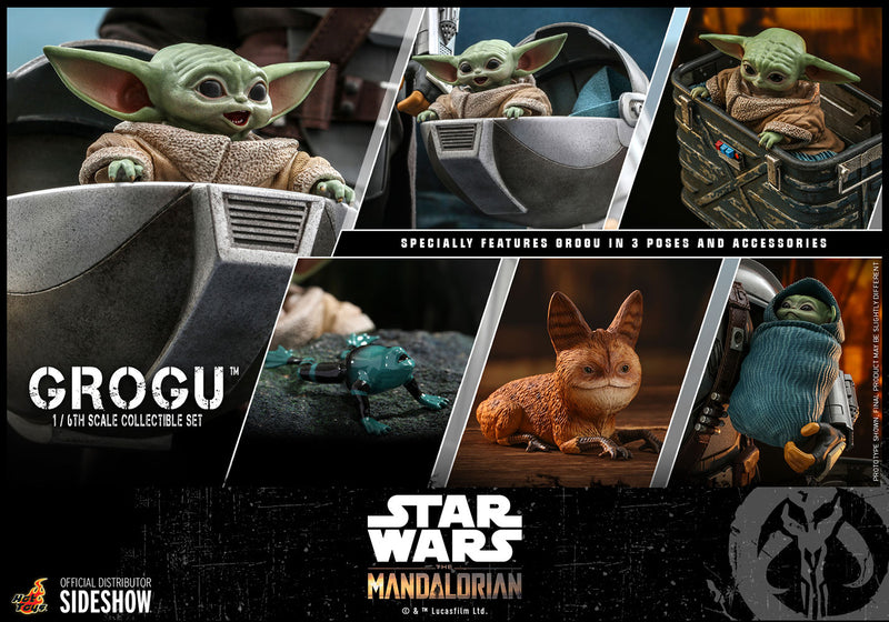 Load image into Gallery viewer, Hot Toys - Star Wars The Mandalorian - Grogu Set
