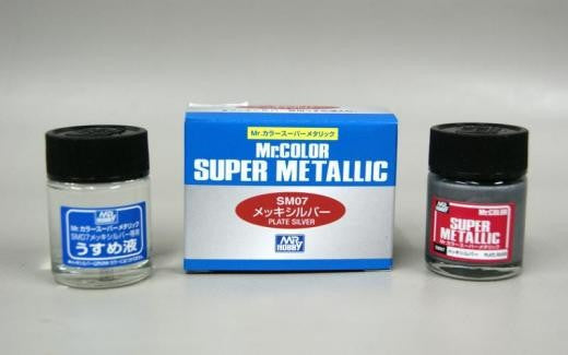 Load image into Gallery viewer, Mr Color met Sm07 Plate Silver
