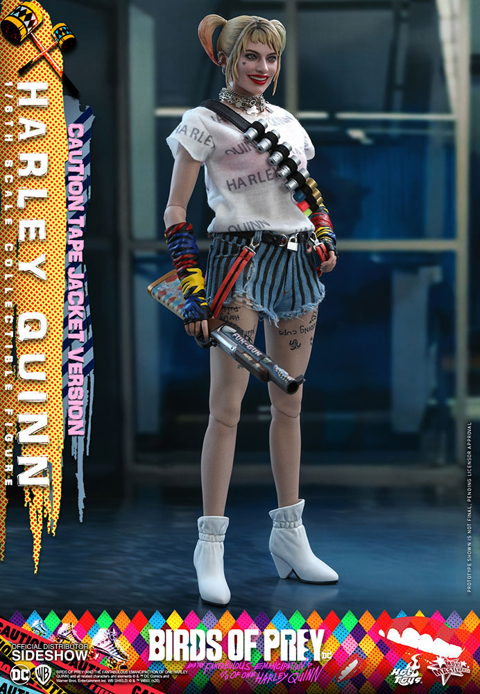 Load image into Gallery viewer, Hot Toys - Birds of Prey - Harley Quinn (Caution Tape Jacket Version)
