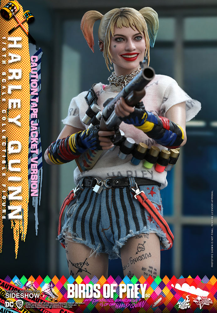 Load image into Gallery viewer, Hot Toys - Birds of Prey - Harley Quinn (Caution Tape Jacket Version)
