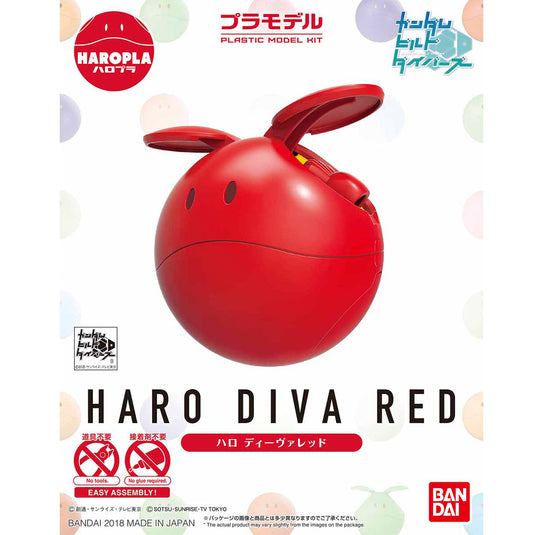 Bandai - HAROPLA: Haro Diva Red