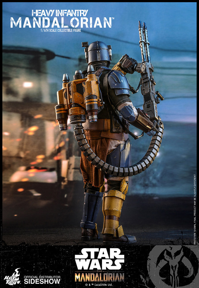 Load image into Gallery viewer, Hot Toys - Star Wars The Mandalorian - Heavy Infantry Mandalorian
