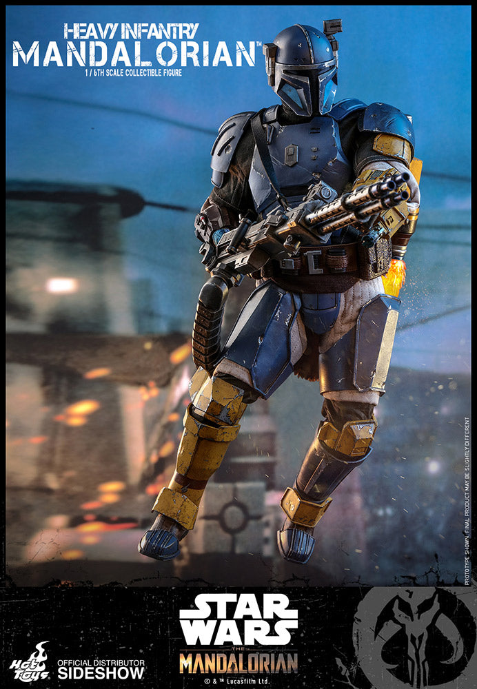 Load image into Gallery viewer, Hot Toys - Star Wars The Mandalorian - Heavy Infantry Mandalorian
