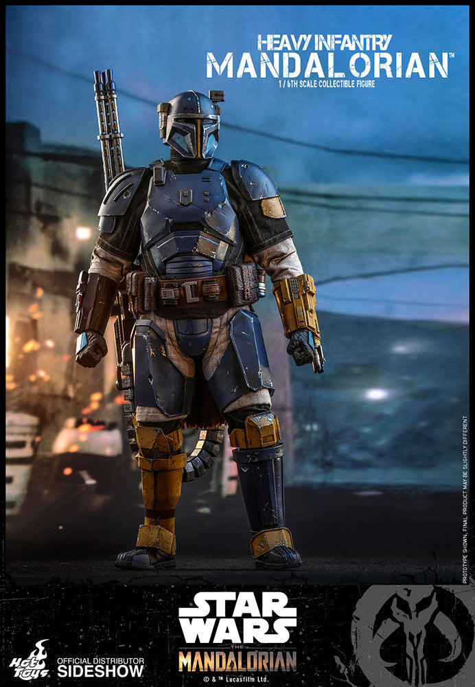 Load image into Gallery viewer, Hot Toys - Star Wars The Mandalorian - Heavy Infantry Mandalorian
