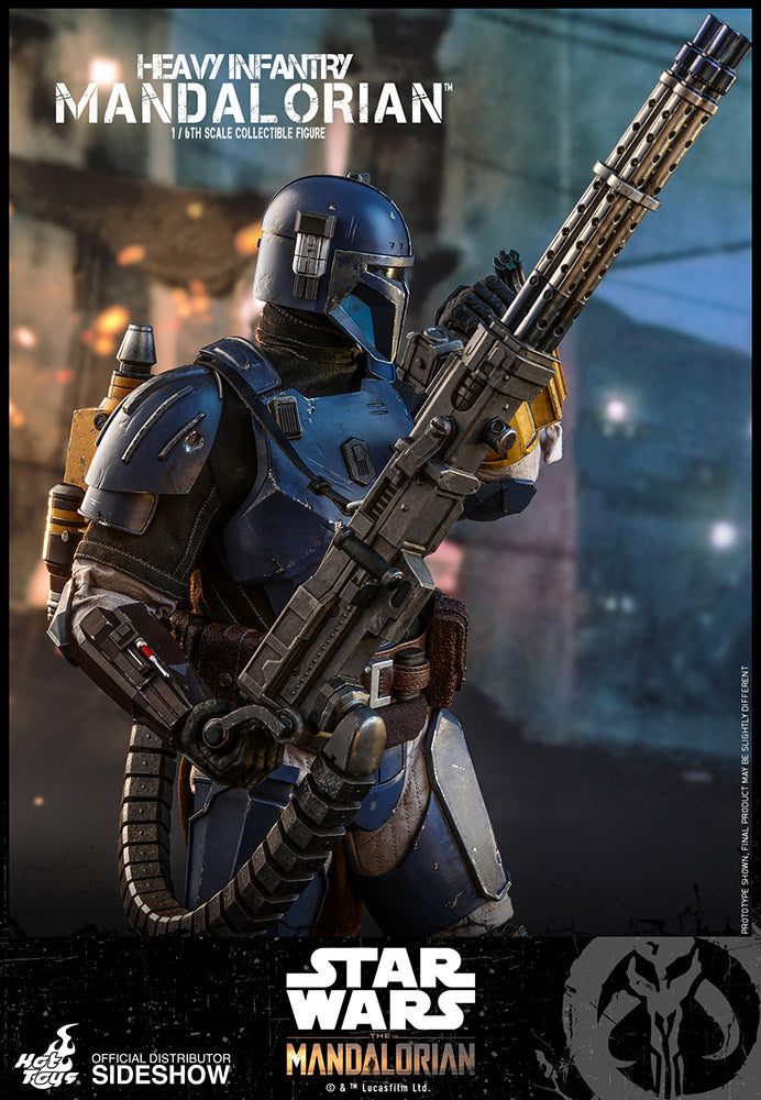 Load image into Gallery viewer, Hot Toys - Star Wars The Mandalorian - Heavy Infantry Mandalorian
