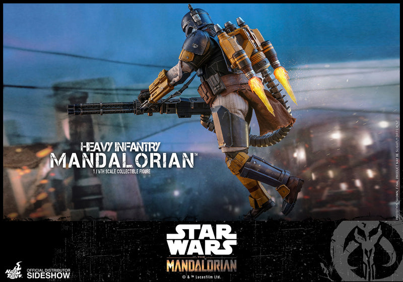 Load image into Gallery viewer, Hot Toys - Star Wars The Mandalorian - Heavy Infantry Mandalorian
