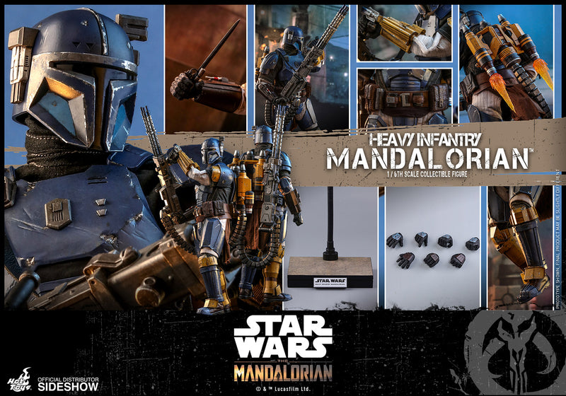 Load image into Gallery viewer, Hot Toys - Star Wars The Mandalorian - Heavy Infantry Mandalorian
