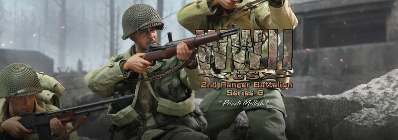 Load image into Gallery viewer, DID - WWII US 2nd Ranger Battalion Series 6 - Private Mellish
