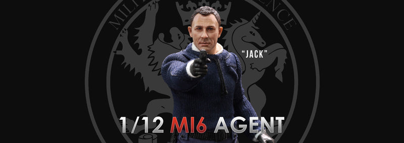 Load image into Gallery viewer, DID - 1/12 Palm Hero MI6 Agent Jack
