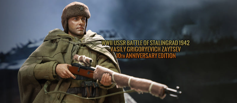 Load image into Gallery viewer, DID - WWII Russian Sniper - Vasily Zaitsev (Weathered)
