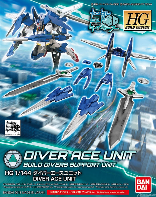High Grade Build Custom 1/144 - 036 Diver Ace Unit