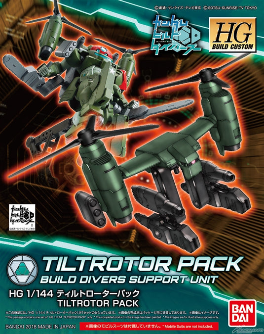 High Grade Build Custom 1/144 - 037 Tiltrotor Pack