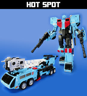 Load image into Gallery viewer, Transformers Unite Warriors UW-03 - Defensor with Bonus Groove Figure (Takara Tomy Mall Exclusive)

