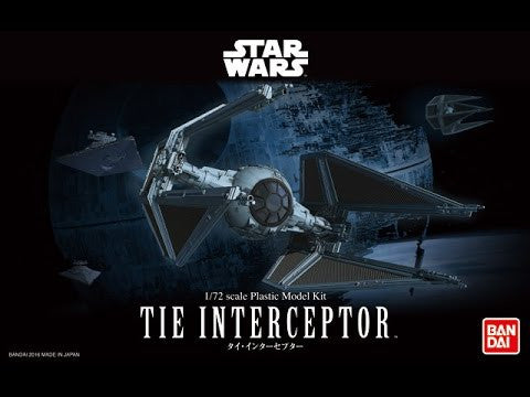 Load image into Gallery viewer, Bandai - Star Wars Model - Tie Interceptor
